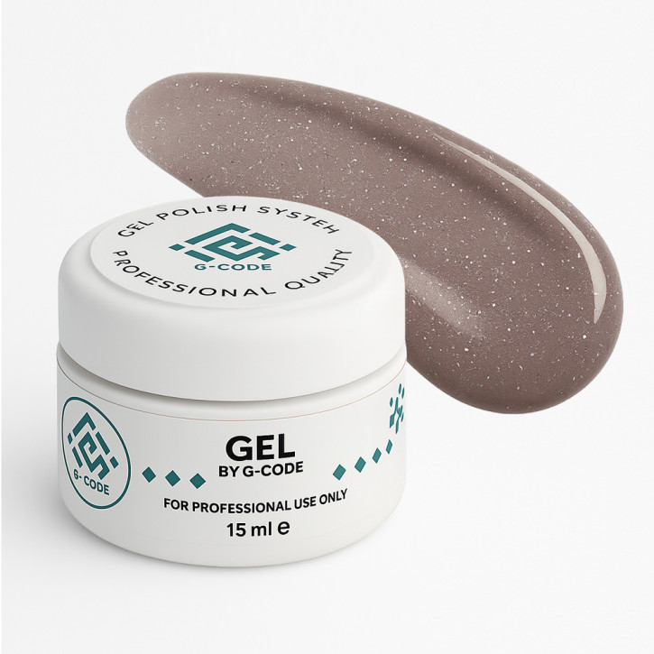 Hard Gel Coffee Shimmer #8